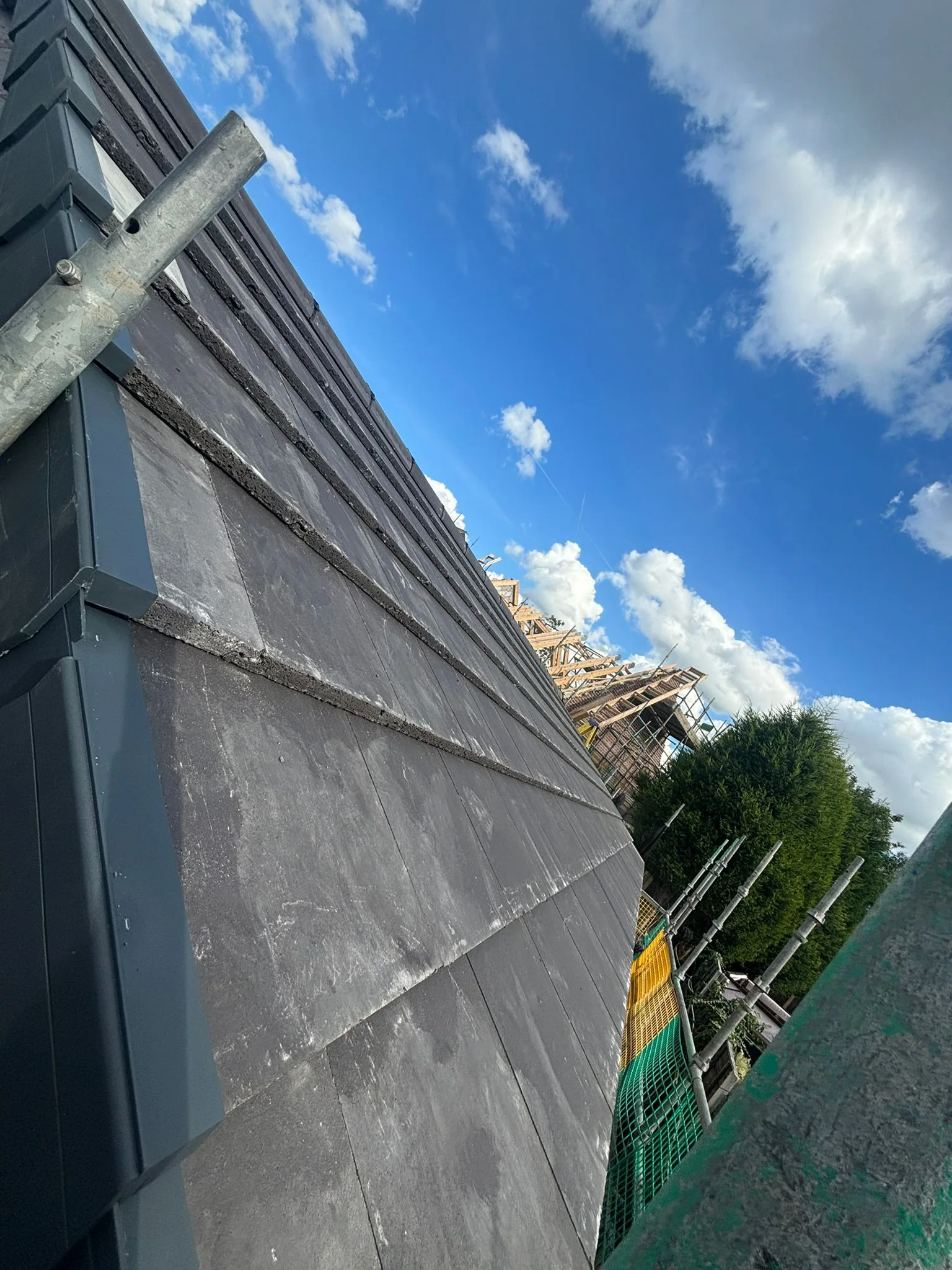 Pitched roof detail